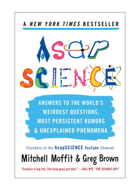 AsapSCIENCE 趣味科学 秒懂科普进口原版英文书籍