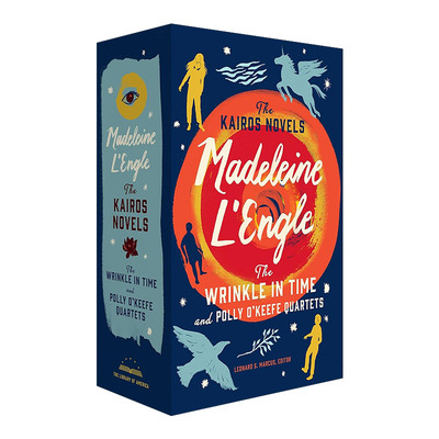 英文原版 Madeleine L'Engle The Kairos Novels 时间的皱折完整版 梅格时空大冒险全系列7部两册套装 英文版 进口英语原版书籍