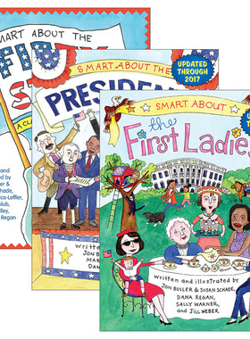 Smart About系列3册 5-8岁儿童美国历史主题绘本 Jon Buller进口原版英文书籍