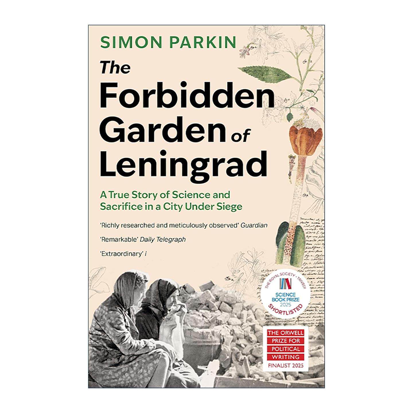 英文原版 The Forbidden Garden of Leningrad 列宁格勒的禁忌花园 围城中的科学与牺牲真实故事 英文版 进口英语原版书籍
