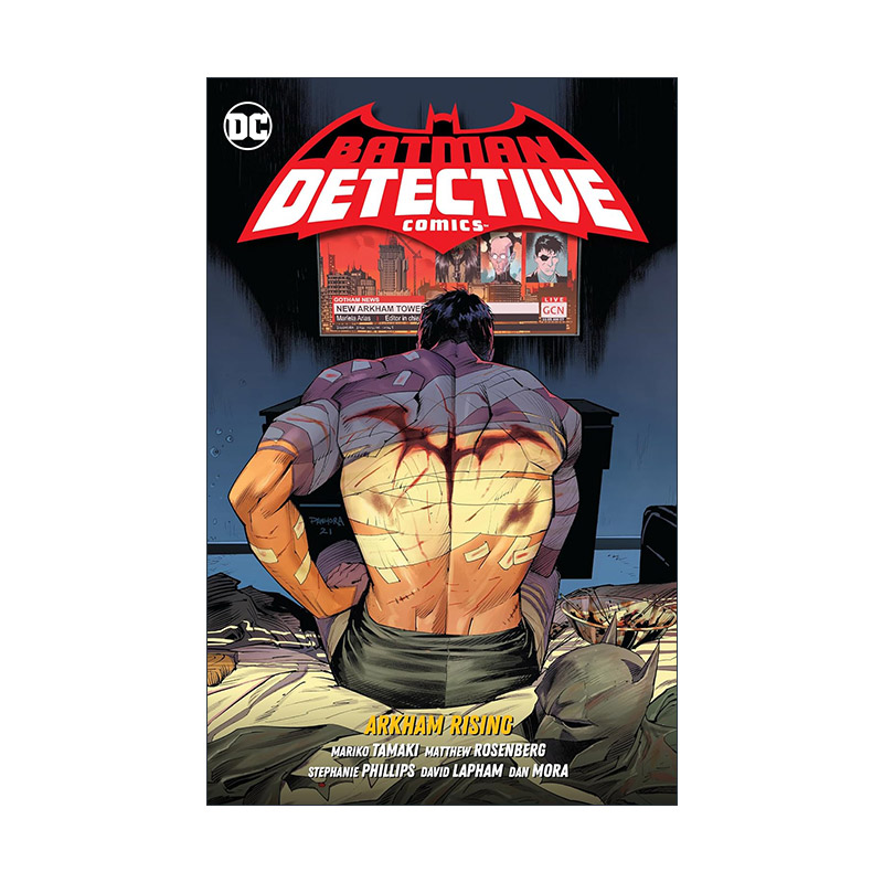 英文原版 Batman Detective Comics Vol.3 Arkham Rising 蝙蝠侠 侦探漫画 卷三 阿卡姆崛起 DC漫画 英文版 进口英语原版书籍