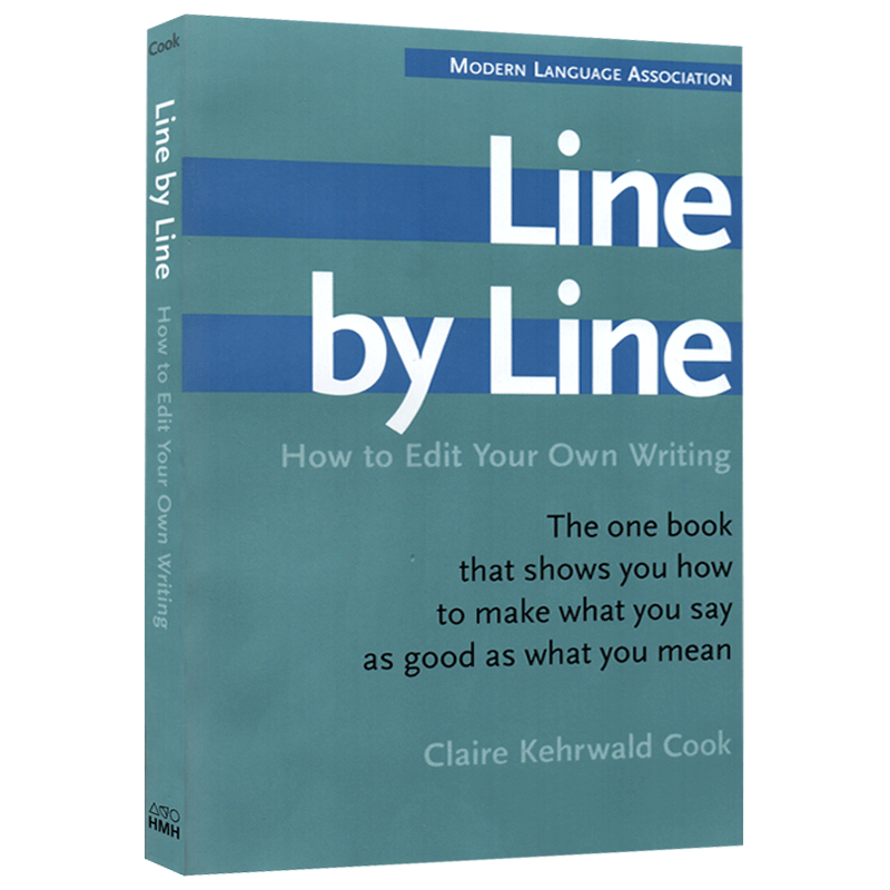 Line by Line 一行行：如何编辑你写的文章进口原版英文书籍