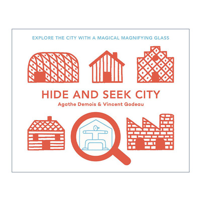 英文原版 Hide and Seek City Explore the City with a Magical Magnifiying Glass 城市捉迷藏 精装 英文版 进口英语原版书籍