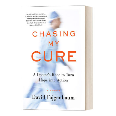 英文原版 Chasing My Cure 追逐我的治愈之路 医生将希望转化为行动 David Fajgenbaum 回忆录 自传 英文版 进口英语原版书籍