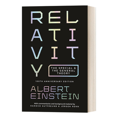 英文原版 Relativity The Special and the General Theory 相对论 特别和一般理论 一百周年纪念册 Albert Einstein 英文版进口书