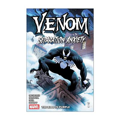 英文原版 Venom Separation Anxiety The King In Purple 毒液 分离焦虑 紫衣之王 1-5卷合集 漫威漫画 David Michelinie 英文版