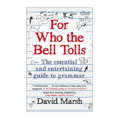 英文原版 For Who the Bell Tolls 英语语法趣解 David Marsh 英文版 进口英语原版书籍