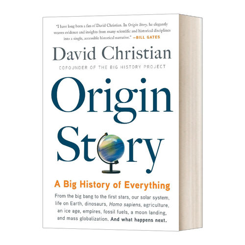 Origin Story 起源故事:万物大历史进口原版英文书籍