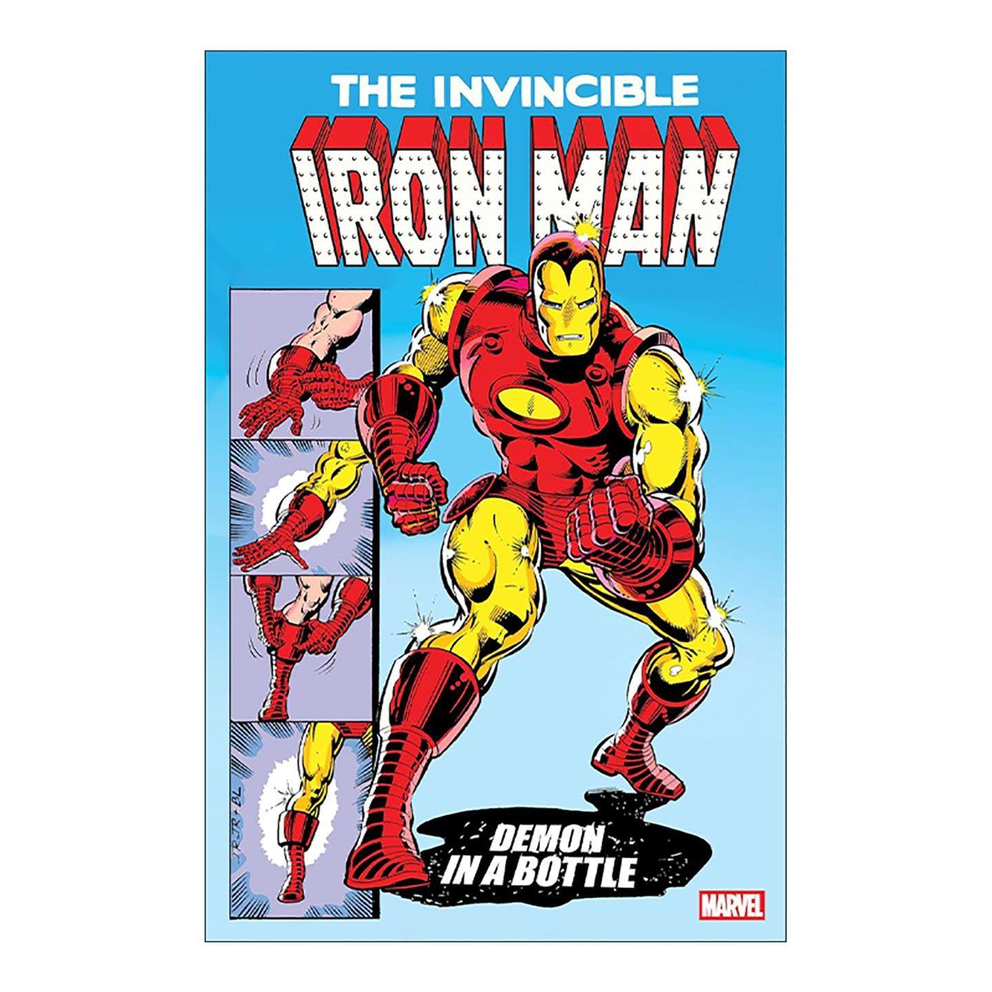 英文原版 Iron Man Demon In A Bottle 钢铁侠 瓶中恶魔 新印版2 漫威漫画 Bob Layton 英文版 进口英语原版书籍