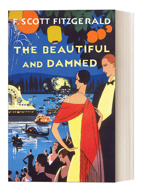 The Beautiful and Damned 美丽与毁灭  漂亮冤家 弗·斯科特·菲茨杰拉德进口原版英文书籍