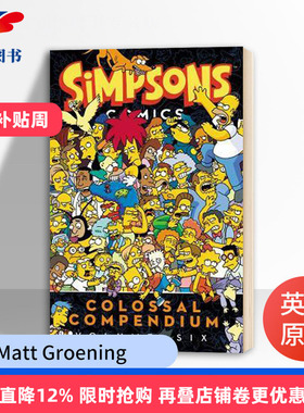 辛普森漫画大全6 Simpsons Comics Colossal Compendium Volume 6 英文版 进口原版英语漫画书籍 Matt Groening 英文原版