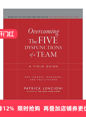 英文原版 Overcoming the Five Dysfunctions of a Team 克服团队协作的五大障碍 派特里克兰西尼奥 英文版 进口英语原版书籍