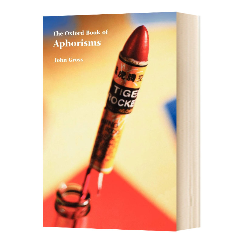 The Oxford Book of Aphorisms牛津经文进口原版英文书籍-封面