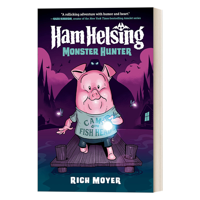 英文原版 Ham Helsing #2 Monster Hunter 汉姆赫辛系列2 怪物猎人 精装全彩漫画绘本图画书 历险探奇故事 英文版 进口英语原版书