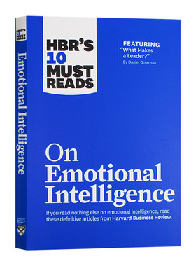 哈佛商业评论管理 情商管理 HBR's 10 Must Reads on Emotional Intelligence 英文原版 丹尼尔戈尔曼 英文版进口原版英语书籍