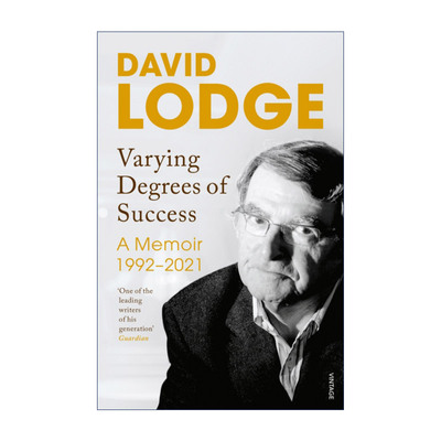 英文原版 Varying Degrees of Success 不同程度的成功  小世界作者戴维·洛奇自传1992-2020 英文版 进口英语原版书籍