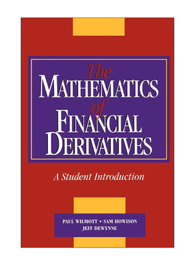 英文原版 The Mathematics of Financial Derivatives 金融衍生工具数学导论 Paul Wilmott 英文版 进口英语原版书籍