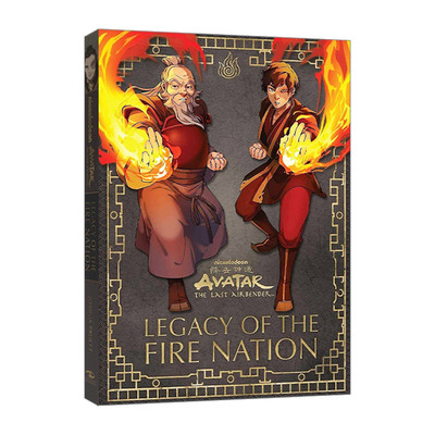 英文原版 Avatar The Last Airbender Legacy of The Fire Nation 降世神通 火烈国传奇 精装漫画 英文版 进口英语原版书籍