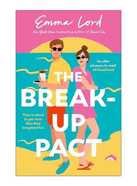英文原版 The Break-Up Pact 分手协议 北美晋江浪漫爱情喜剧小说 英文版 进口英语原版书籍