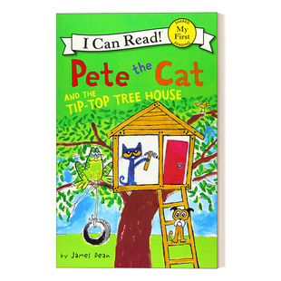 英文原版 My First I Can Read Pete the Cat and the Tip-Top Tree House 皮特猫分级阅读 皮特猫和尖顶树屋 英文版 进口英语书籍