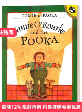英文原版绘本 Jamie O'Rourke and the Pooka 杰米和鬼精灵 儿童幽默绘本 凯迪克奖获得者Tomie Depaola 英文版 进口英语原版书籍