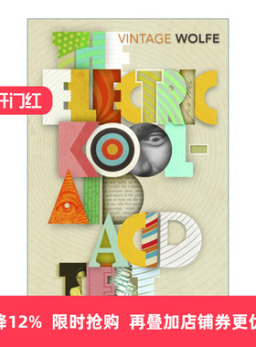 The Electric Kool-Aid Acid Test 令人振奋的兴奋剂实验 汤姆·沃尔夫进口英文原版书籍