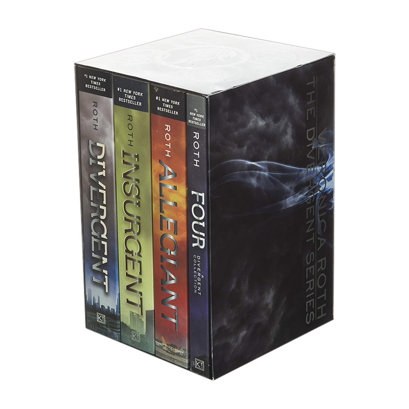 The Divergent Series 分歧者系列4册盒装 纽约时报畅销书 青少年科幻小说进口原版英文书籍