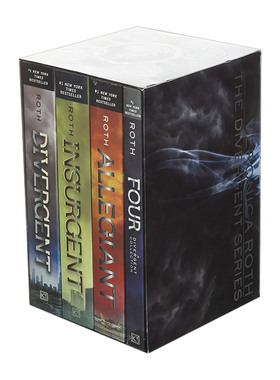 The Divergent Series 分歧者系列4册盒装 纽约时报畅销书 青少年科幻小说进口原版英文书籍