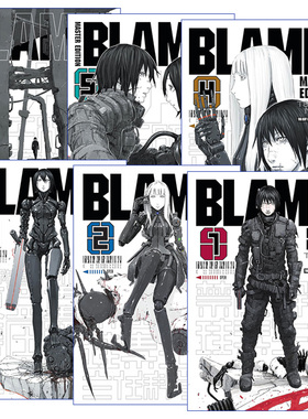 Blame! 探索者系列6册 日本科幻漫画 Tsutomu Nihei贰瓶勉进口原版英文书籍