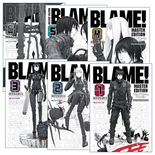 Blame! 探索者系列6册 日本科幻漫画 Tsutomu Nihei贰瓶勉进口原版英文书籍