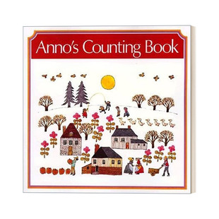 英文原版 Anno's Counting Book 安诺的计数书 儿童数数启蒙绘本 英文版 进口英语原版书籍
