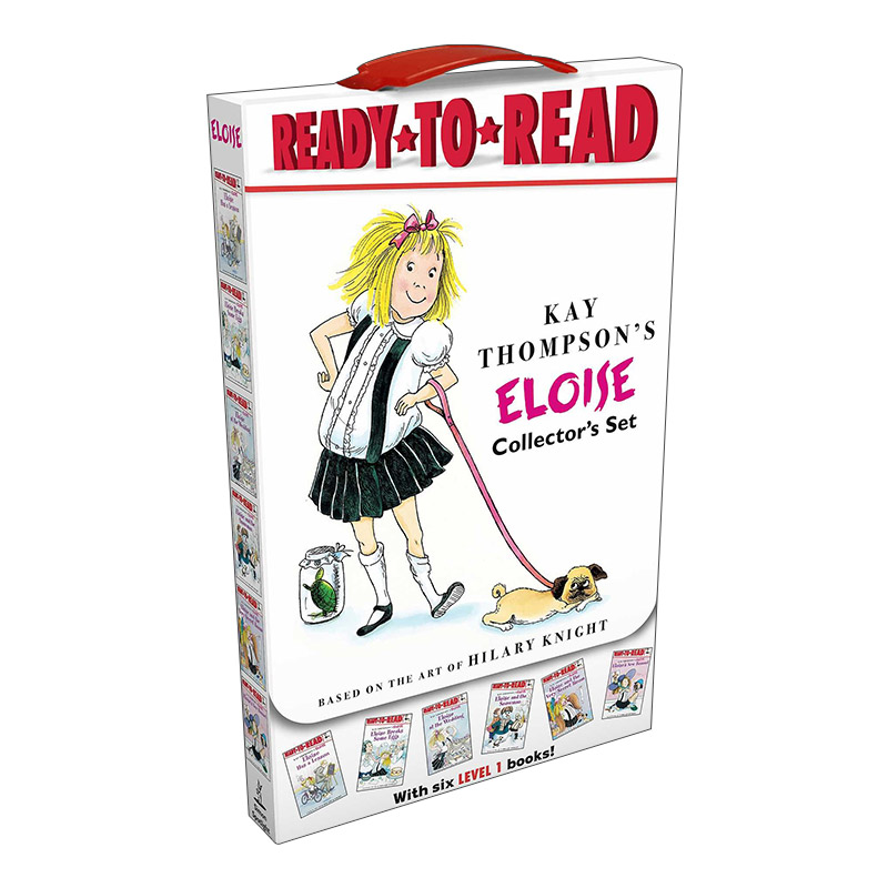 Eloise Collector's Set 埃洛伊丝系列6本收藏套装 Ready to Read L1进口英文原版书籍