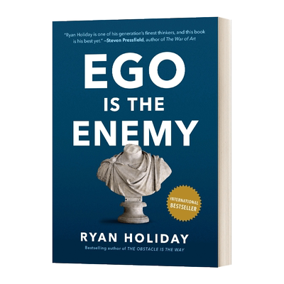 Ego Is The Enemy 绝对自控 自我是敌人 精装进口英文原版书籍
