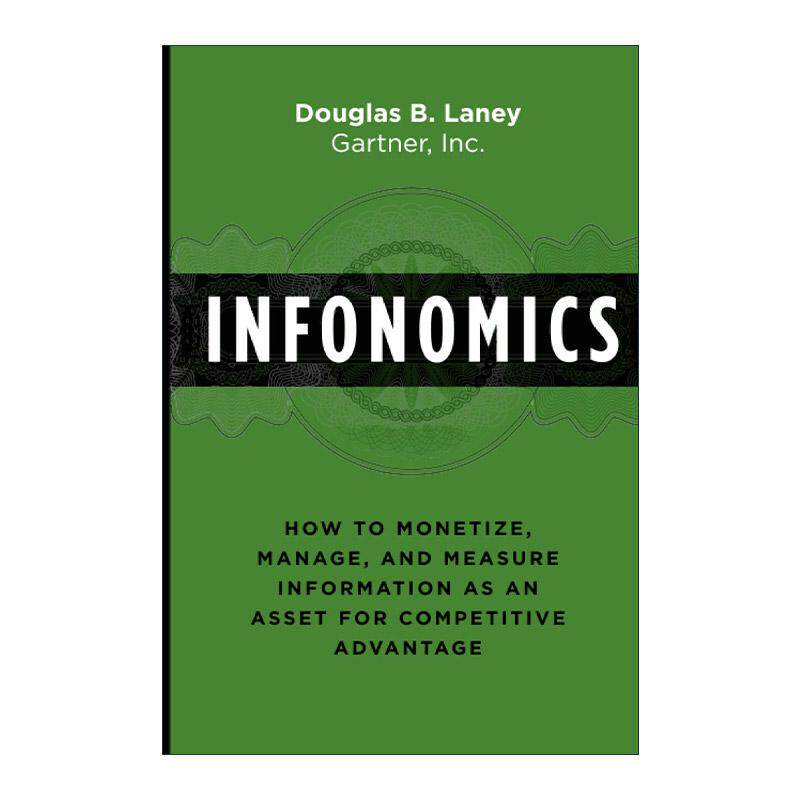 英文原版 Infonomics 信息经济学 如何对信息资产进行定价 管理与度量 英文版 进口英语原版书籍