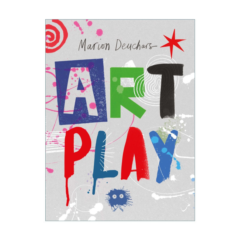 Art Play 玩艺术 素描色彩形状涂料造纸印刷和图案进口原版英文书籍