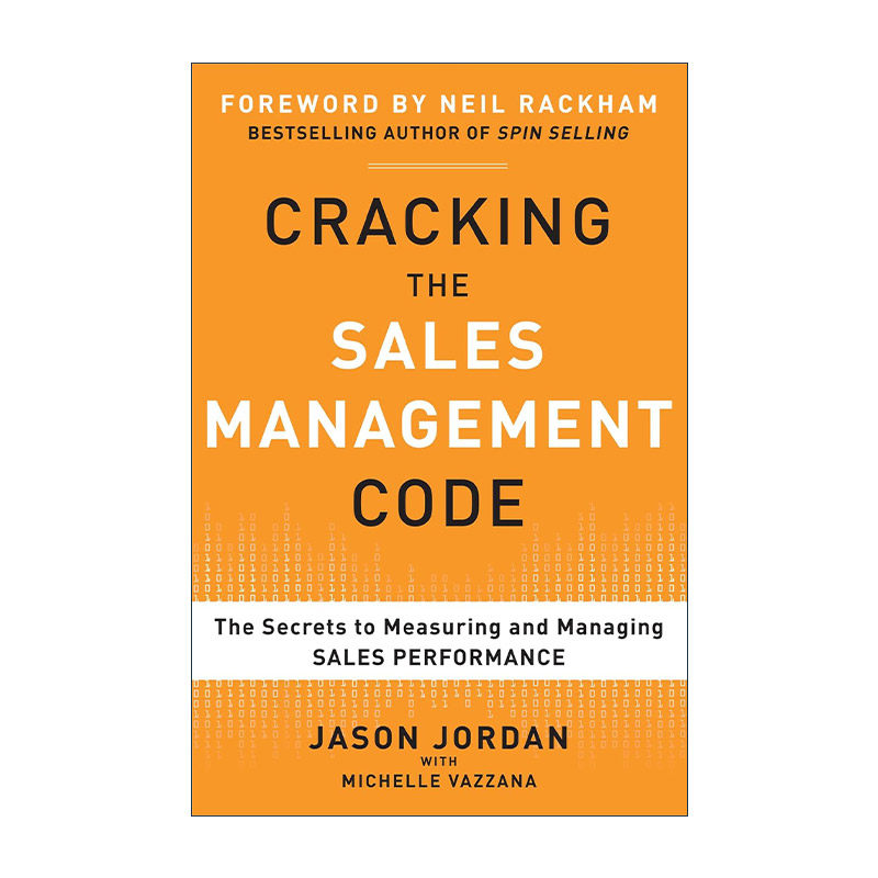 英文原版 Cracking the Sales Management Code 99%的销售指标都用错了 破解销售管理的密码 精装 英文版 进口英语原版书籍