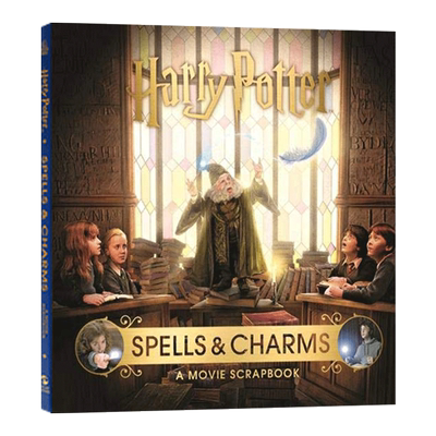哈利波特 咒语与魅力 Harry Potter Spells and Charms A Movie Scrapbook 英文原版 电影周边