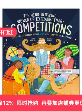 英文原版 The Mind-Blowing World of Extraordinary Competitions 令人惊叹的非凡竞赛世界 精装 英文版 进口英语原版书籍