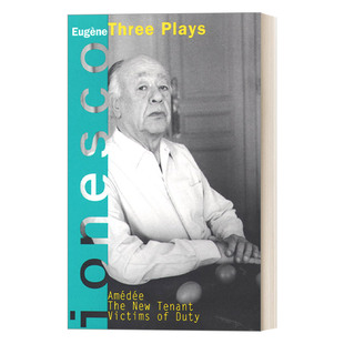 英文原版 Amedee  The New Tenant  Victims of Duty 阿美代，新房客，责任的牺牲者 三部戏剧 荒诞派戏剧代表欧仁尤内斯库 英文版