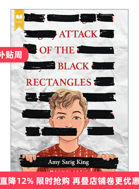 英文原版 Attack of the Black Rectangles 黑色矩形的进攻 学乐金系列 英文版 进口英语原版书籍