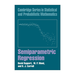 英文原版 Semiparametric Regression 半参数回归 剑桥统计与概率数学系列 英文版 进口英语原版书籍