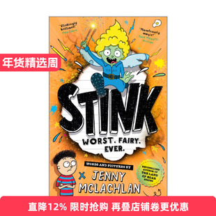 Stink 臭精灵 儿童幽默故事书 咆哮之地系列作者Jenny Mclachlan新作进口原版英文书籍