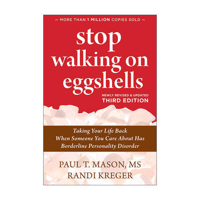 英文原版 Stop Walking on Eggshells 与内心的恐惧对话 摆脱来自亲人的负能量 如何与边缘型人格障碍者相处 进口英语原版书籍