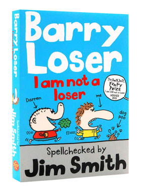 Barry Loser: I Am Not a Loser我不是个倒霉蛋 倒霉蛋巴里幽默漫画小说进口原版英文书籍
