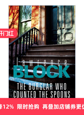 英文原版 The Burglar Who Counted The Spoons 数汤匙的贼  劳伦斯·布洛克  悬疑侦探小说 英文版 进口英语原版书籍