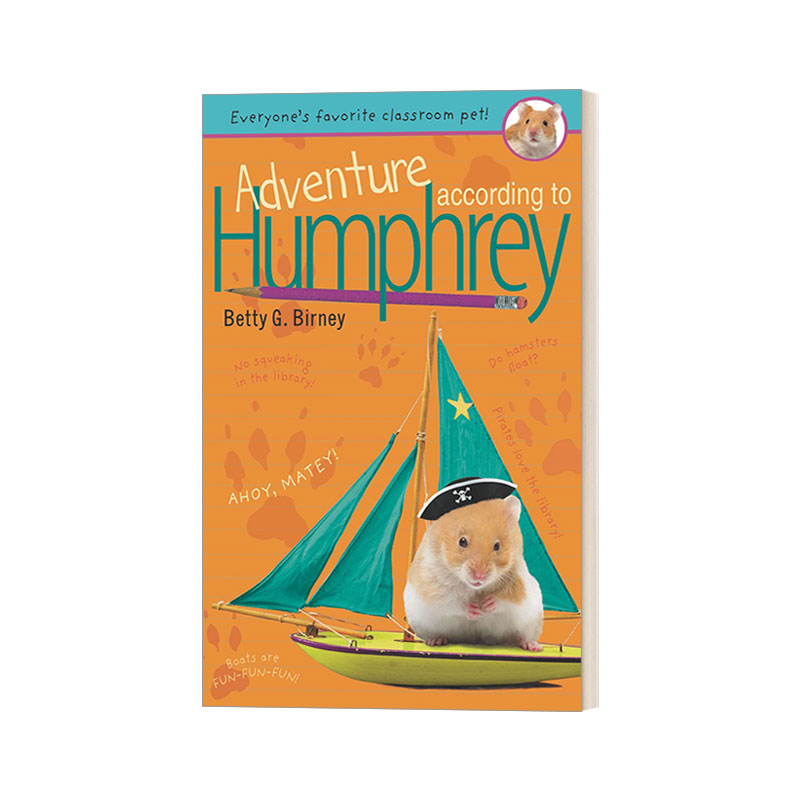 英文原版 Adventure According to Humphrey 汉弗瑞的冒险 儿童校园动物小说 Betty G. Birney 英文版 进口英语原版书籍
