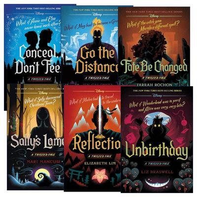 英文原版 A Twisted Tale 迪士尼反转故事精装系列6册 精装 英文版 进口英语原版书籍