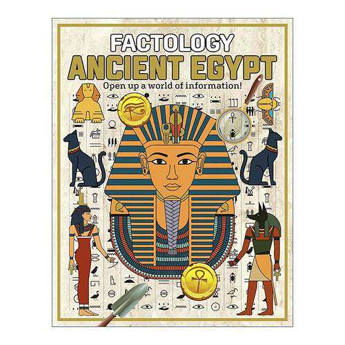 英文原版 Factology Ancient Egypt 古埃及 事实学系列 精装儿童历史科普读物 英文版 进口英语原版书籍