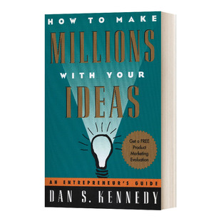 Make 英文原版 進口英語原版 英文版 with How 想法賺大錢 Ideas Millions Your 如何用你 企業(yè)家指南 書籍