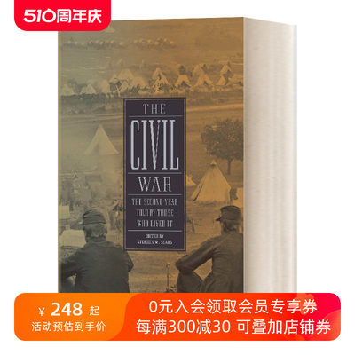 英文原版 The Civil War The Second Year Told By Those Who Lived It 内战 亲身经历者讲述的第二年 精装 英文版 进口英语书籍